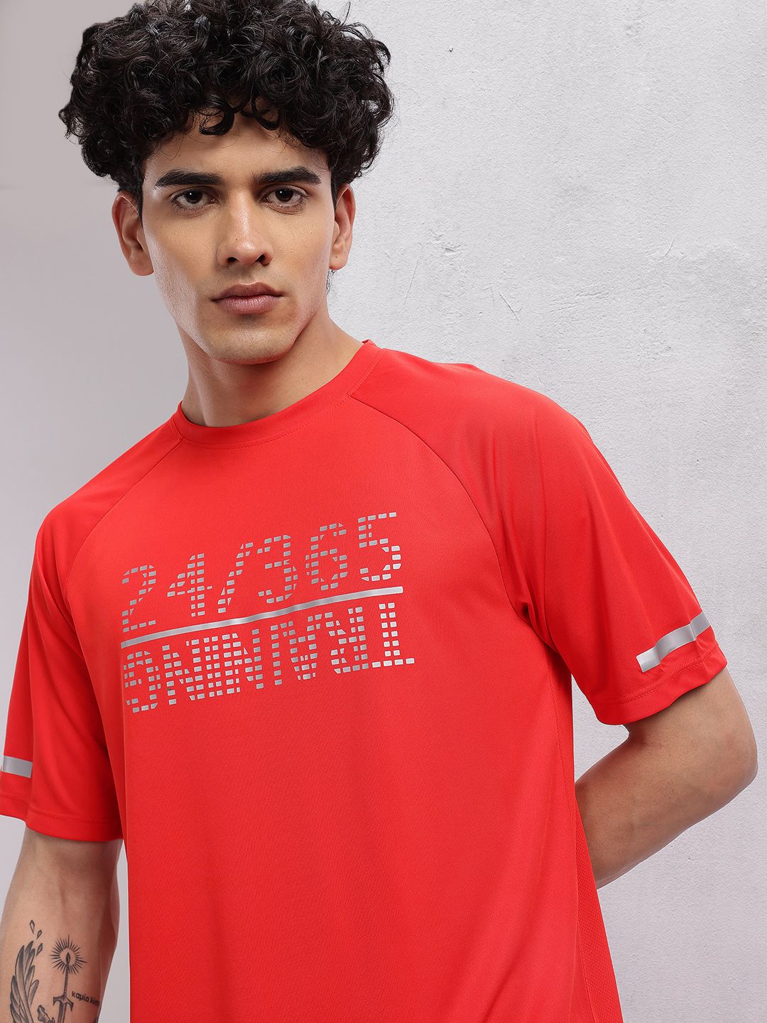 HRX by Hrithik Roshan Rapid Dry Printed Training T-Shirt