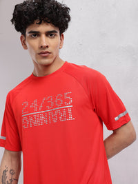 HRX by Hrithik Roshan Rapid Dry Printed Training T-Shirt