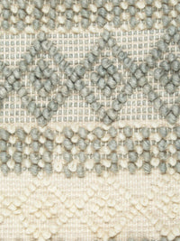 HOSTA HOMES Green Set of 2 Embroidered Square Cushion Covers