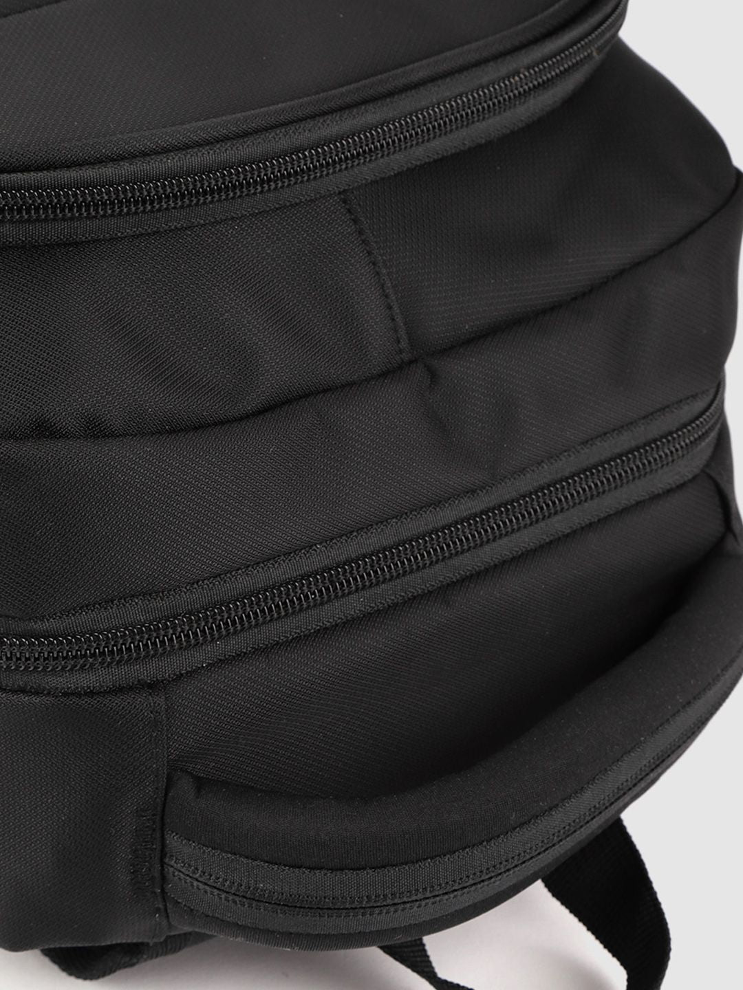 Lino Perros Women Black Solid Laptop Backpack