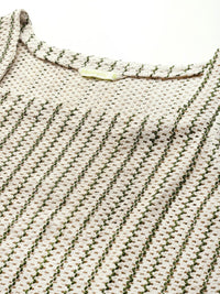 DressBerry Striped Chrochet Top