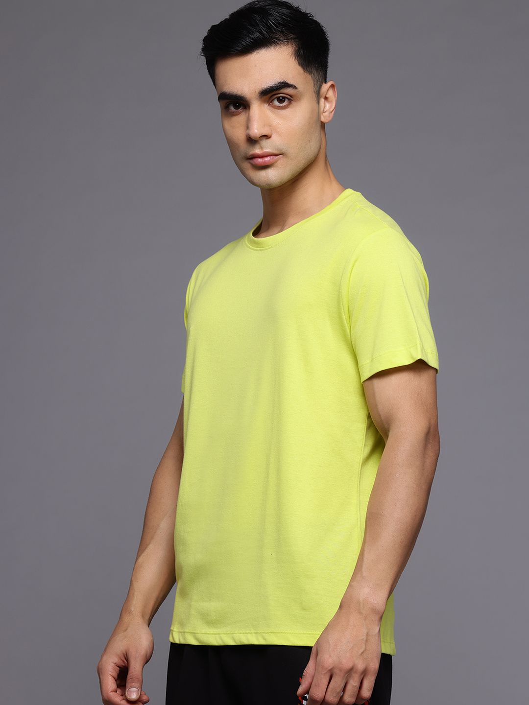 HRX by Hrithik Roshan Typography Print Training T-shirt