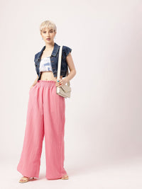 DressBerry Women Boss Bae Moves, Street-Smart Style Wide Leg Trousers