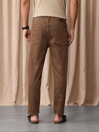 Mr Bowerbird Men Cropped Tapered Fit Stretchable Jeans