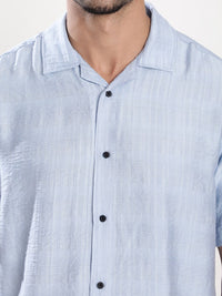 Bene Kleed Men Regular Fit Textured Casual Shirt