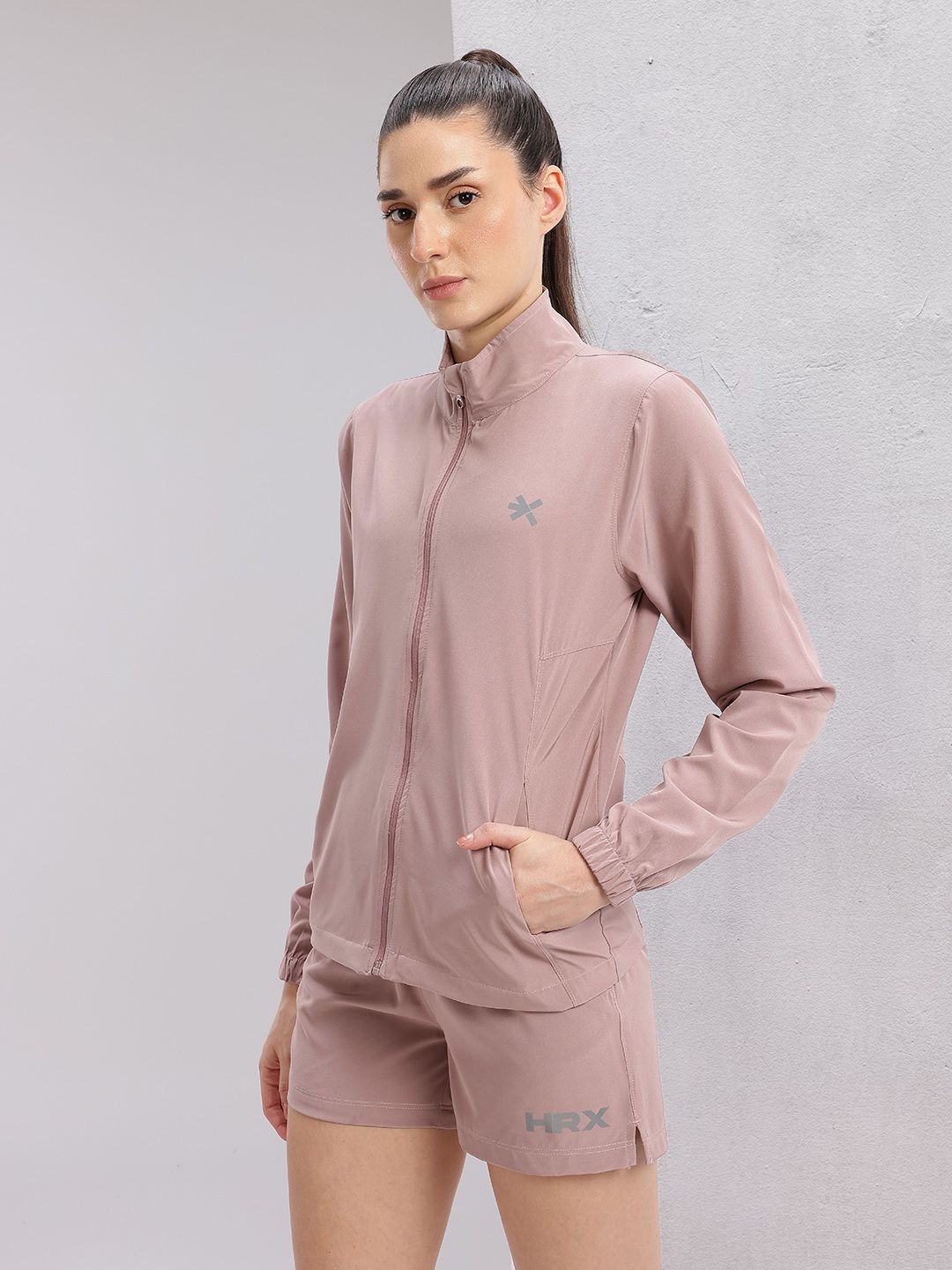 HRX by Hrithik Roshan Rapid-Dry Running Tracksuits