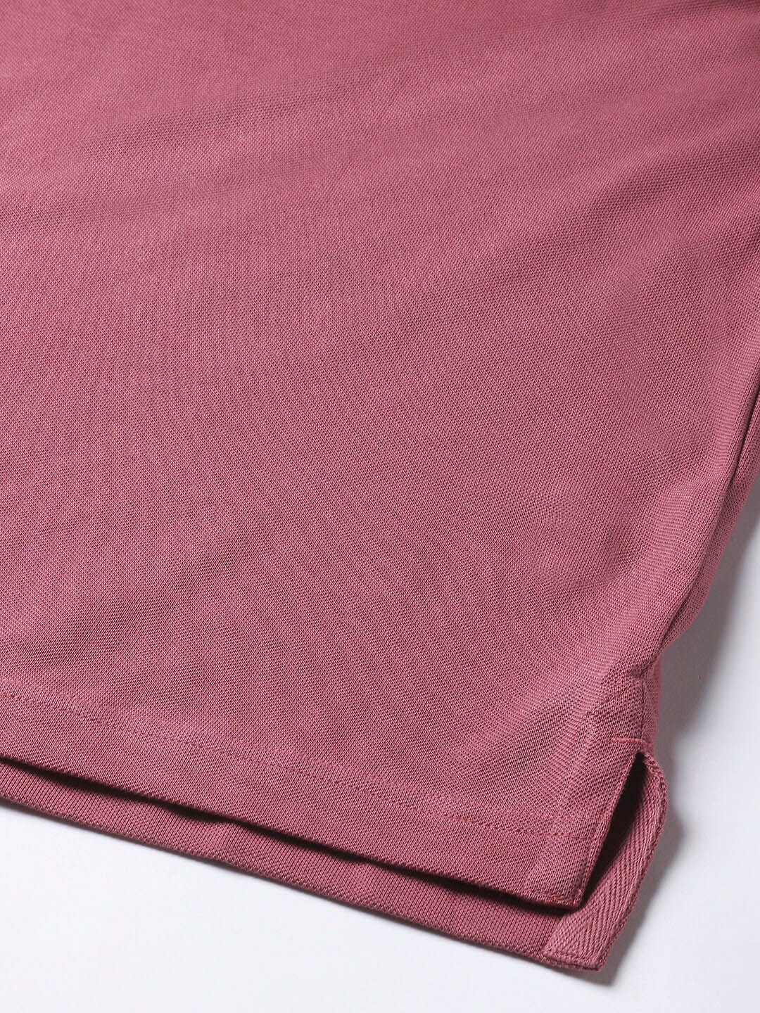 THE BEAR HOUSE Polo Collar Slim Fit Pure Cotton T-shirt