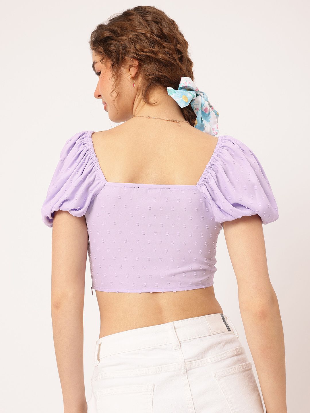 DressBerry Urban Ballerina Sweetheart Dobby Dash Top