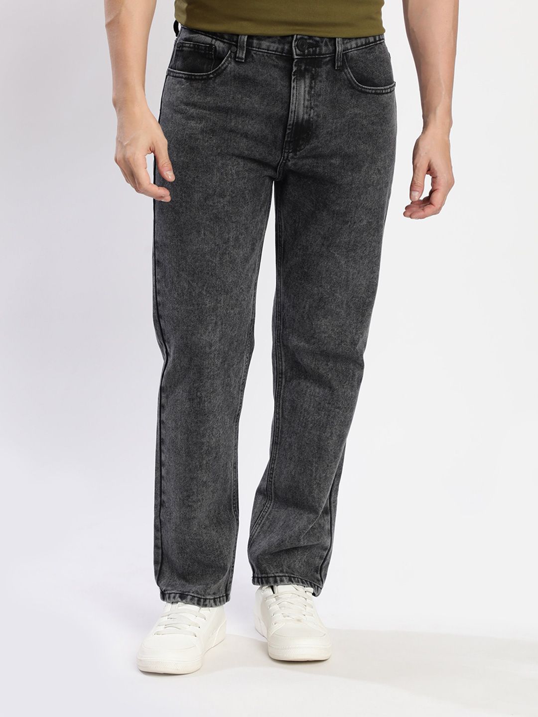 Bene Kleed Men Mid-Rise Relaxed Fit Pure Cotton Jeans