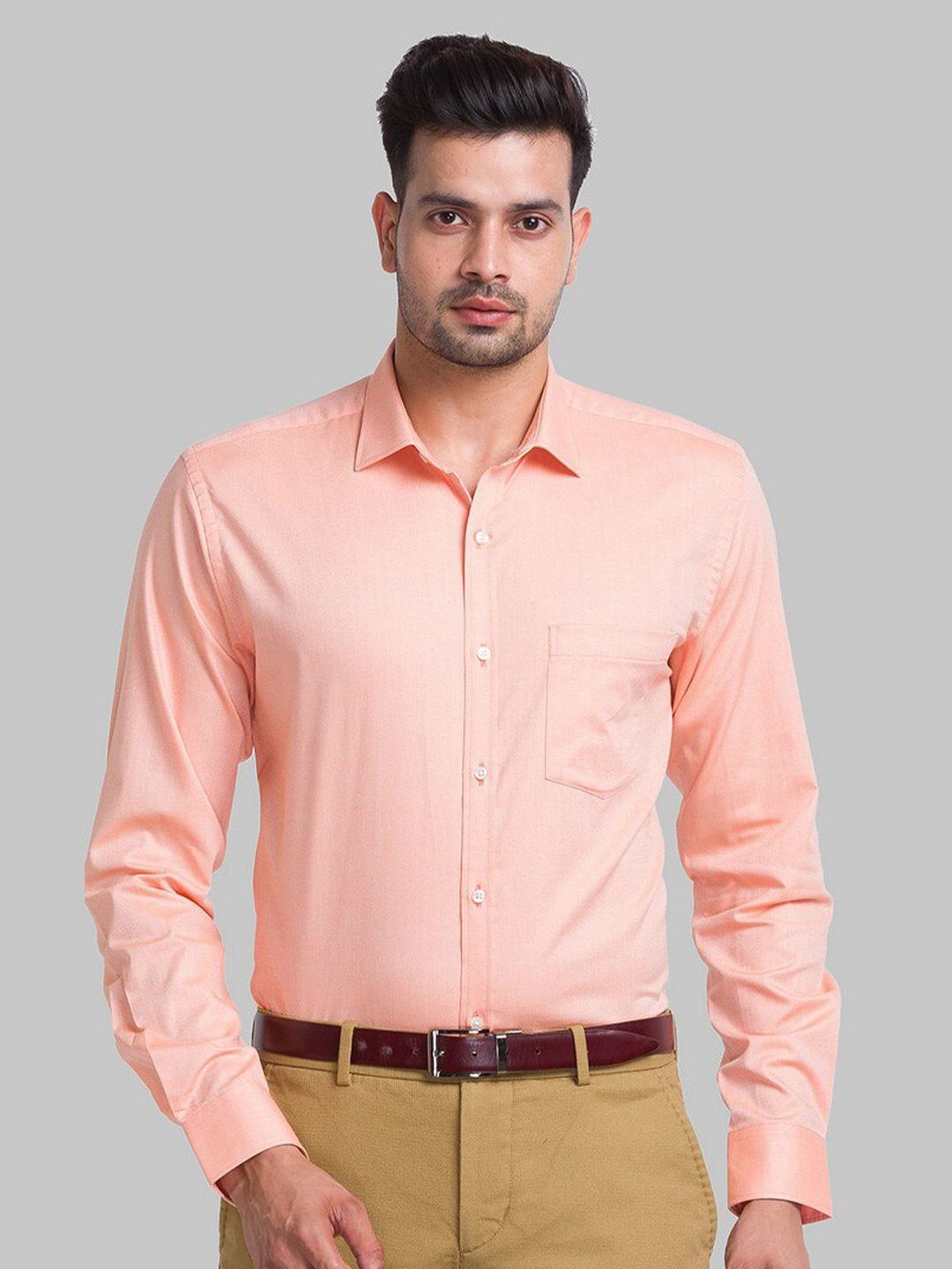 Park Avenue Slim Fit Organic Cotton Formal Shirt