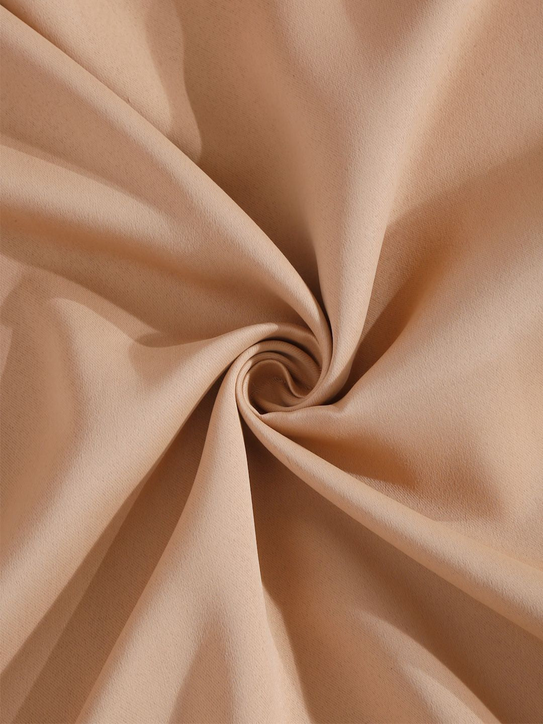 Cortina Beige 2 Pieces Black Out Window Curtain