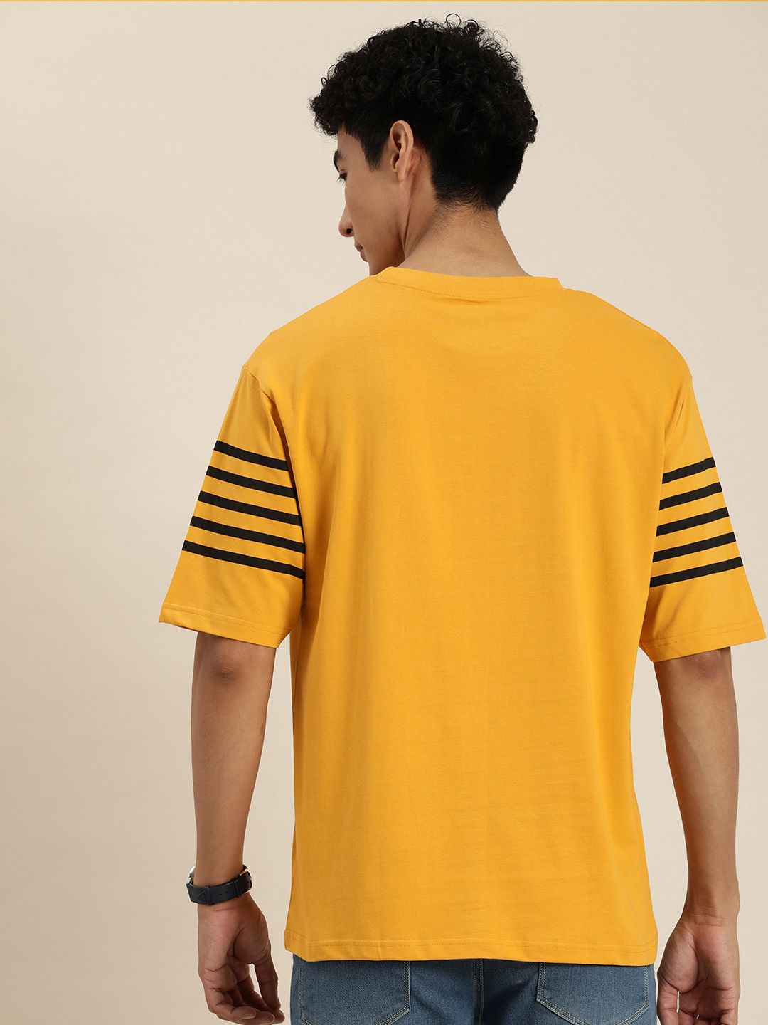DILLINGER Men Striped Oversized T-shirt