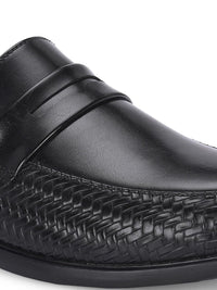 House of Pataudi Men Round Toe Casual Slip On Shoes