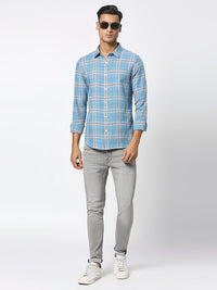 Being Human Slim Fit Tartan Checks Casual Shirt