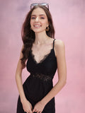 DressBerry Lace Detailed A-Line Dress