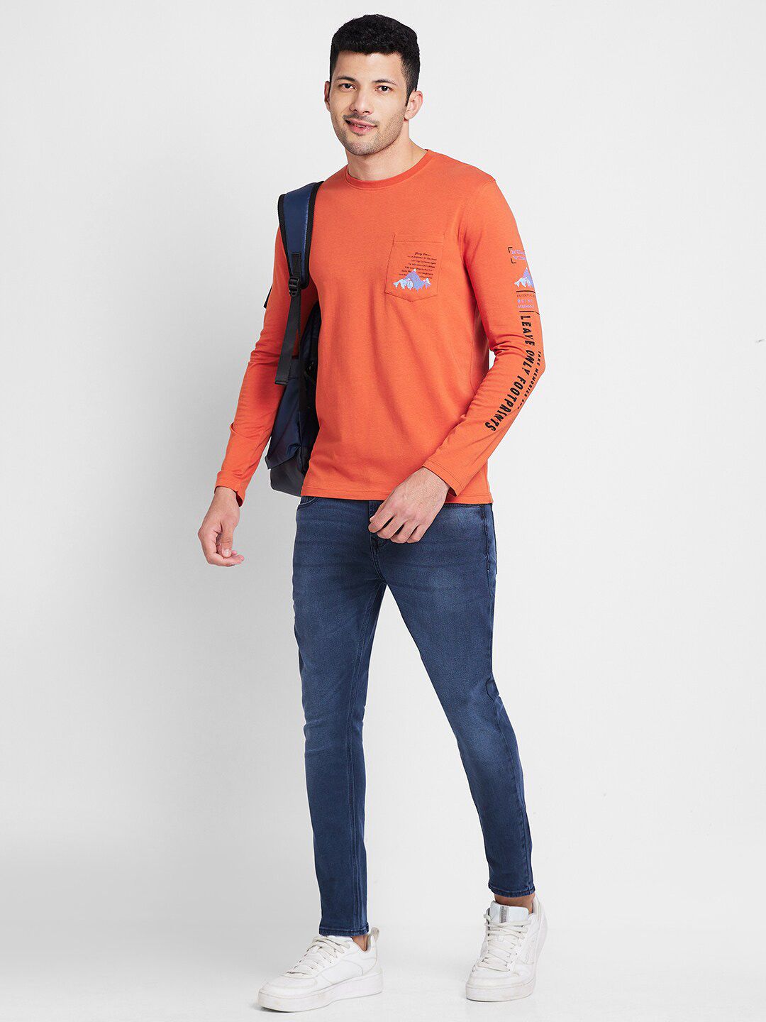 Being Human Round Neck Cotton T-shirt