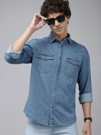 SPYKAR Slim Fit Pure Cotton Casual Shirt