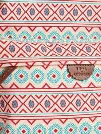 TEAL BY CHUMBAK Women Geometric Printed Backpack