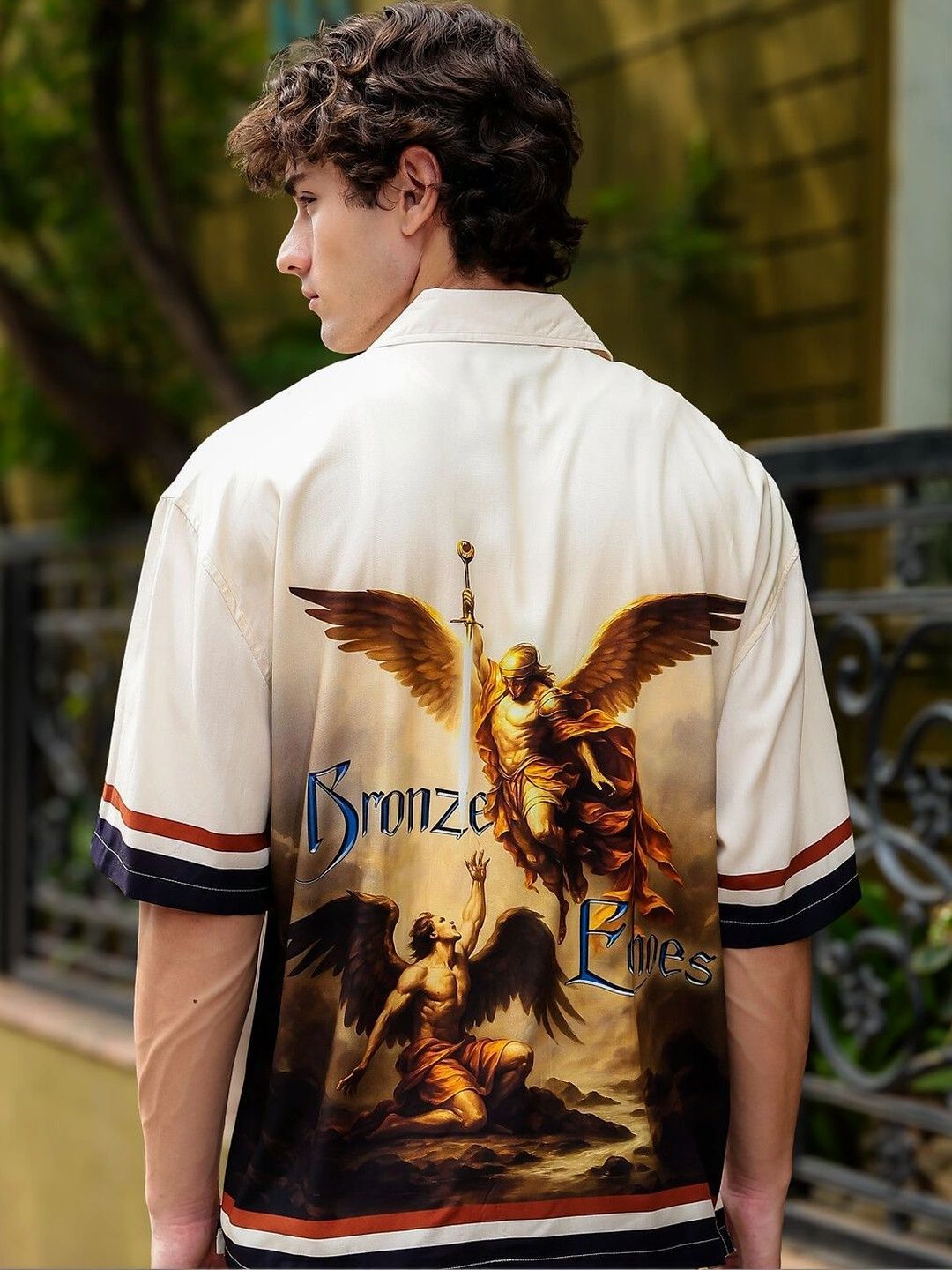 Eszett Men Classic Printed Casual Shirt
