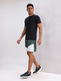 HRX by Hrithik Roshan Men Colourblocked Rapid-Dry Running Shorts