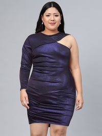 Tokyo Talkies Women One Shoulder Bodycon Dress