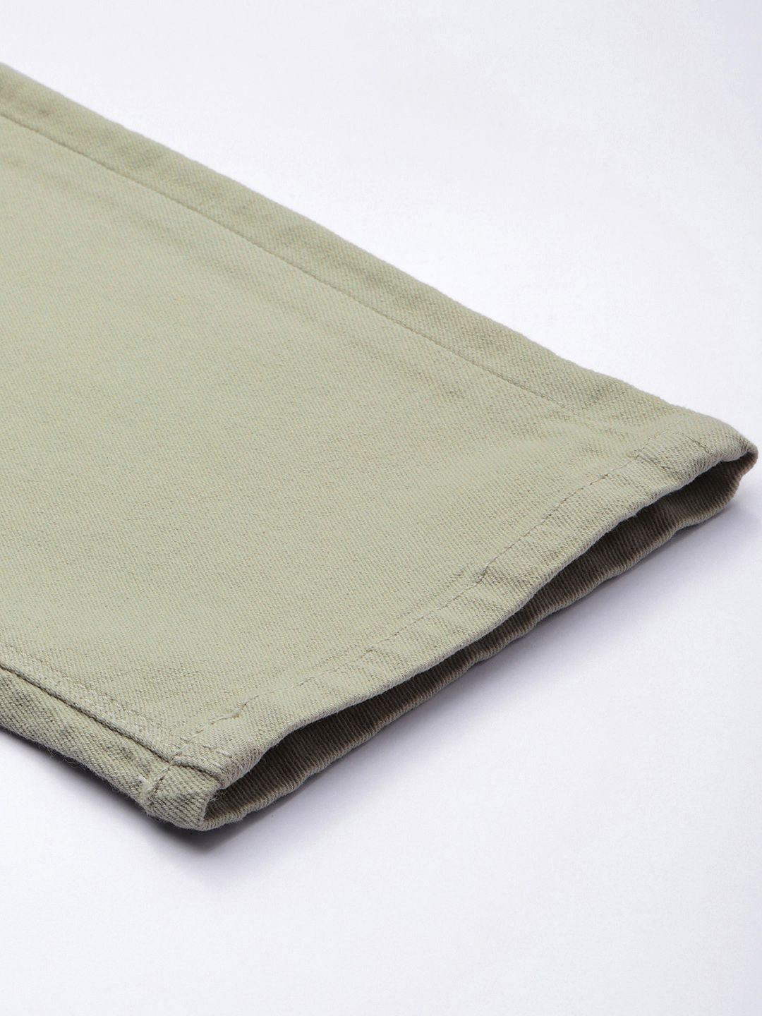 Mr Bowerbird Men Tapered Fit Stretchable Cropped Jeans