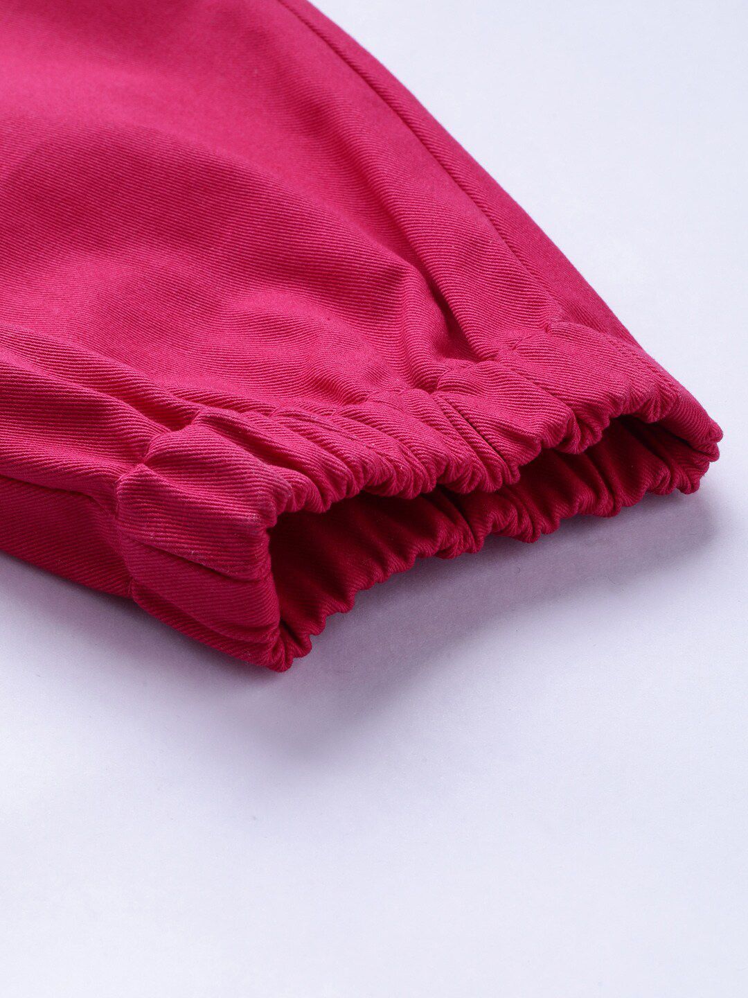 STREET 9 Women Fuchsia Pure Cotton Joggers