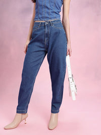 DressBerry Women Slouchy Fit High-Rise Jeans