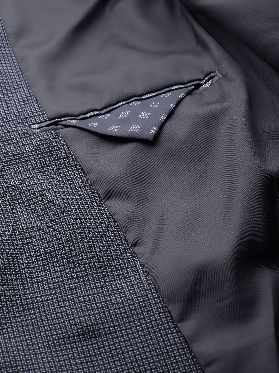 Park Avenue Super Slim Fit Single-Breasted Blazer