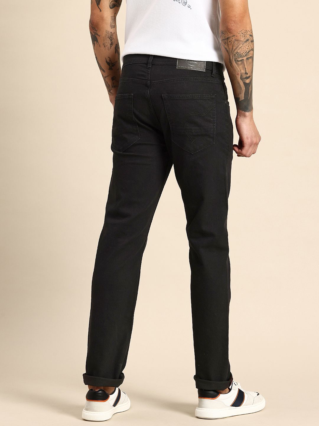 Being Human Men Straight Fit Stretchable Jeans