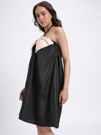 DressBerry Bow-tiful Babe Halter Neck Sheath Dress