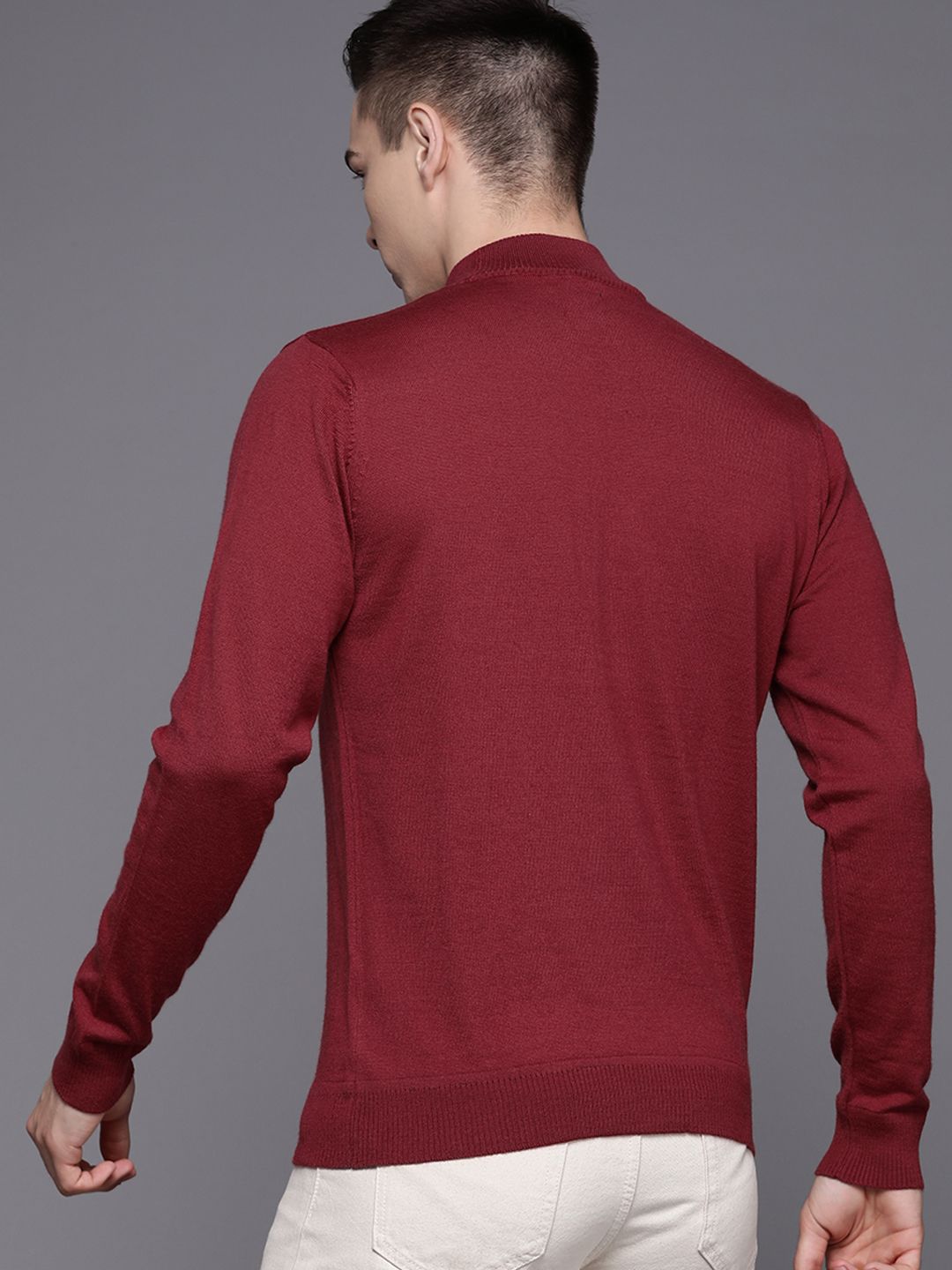 Raymond High Neck Smart Casual Pullover