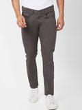SPYKAR Men Slim Fit Mid Rise Cotton Trousers