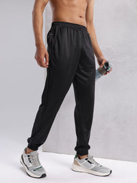 HRX by Hrithik Roshan Men Contrast Piping Rapid-Dry Running Joggers