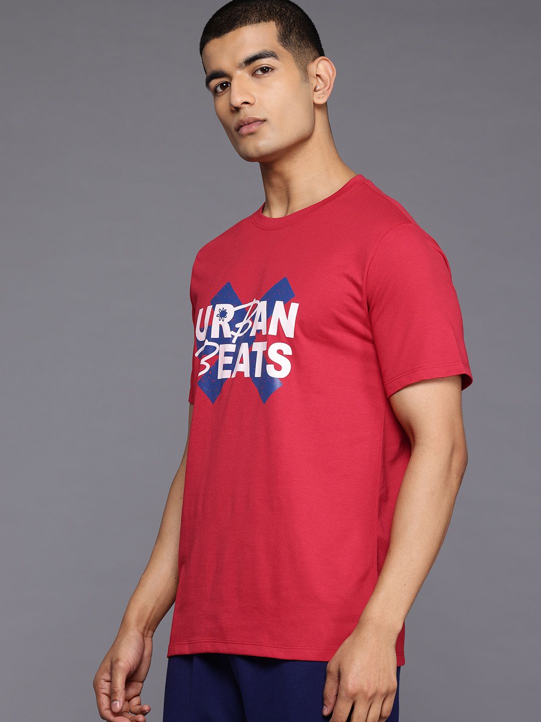 HRX by Hrithik Roshan Typography Printed Lifestyle T-shirt