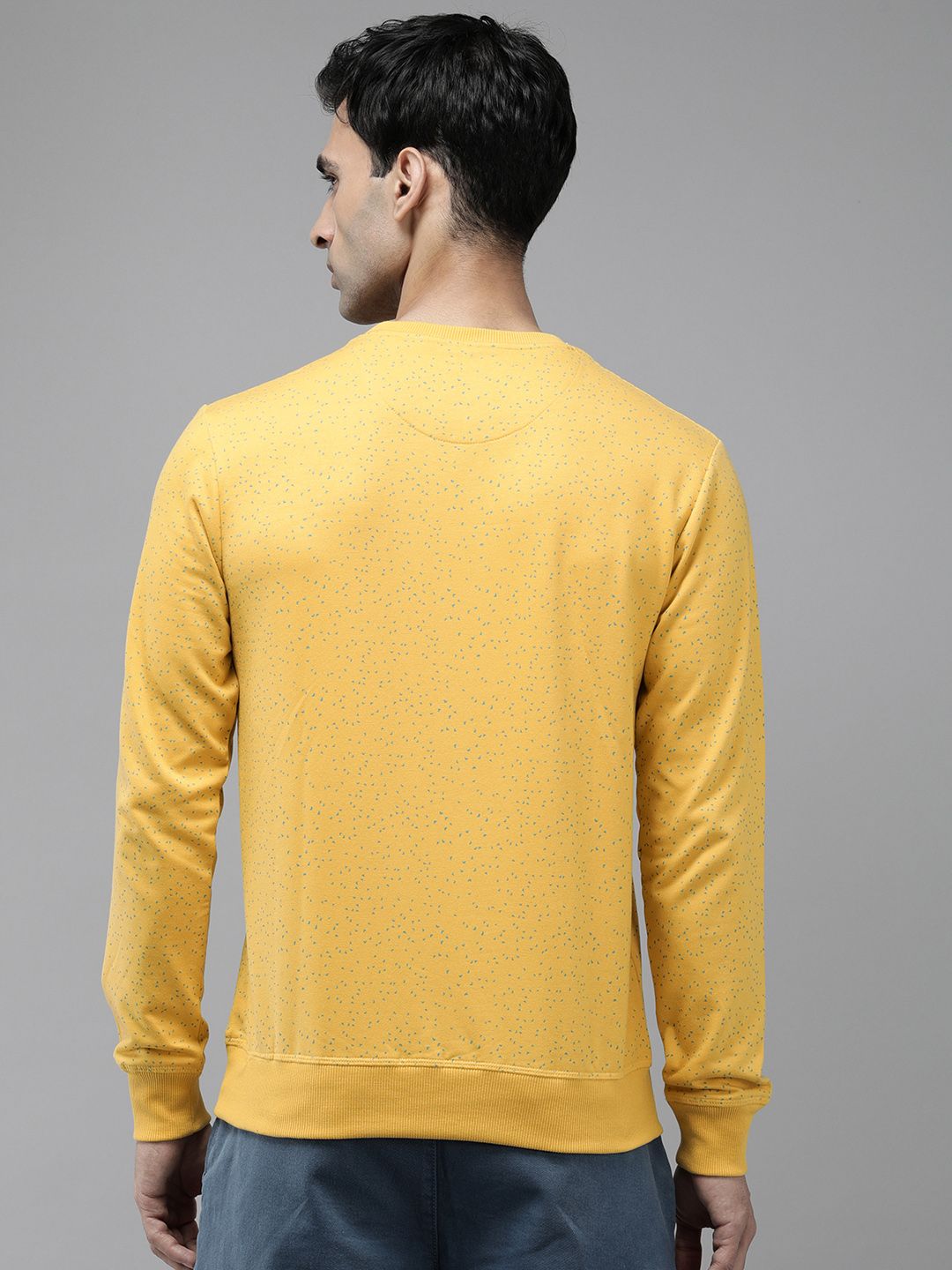 Baju Bercetak Perbualan Lengan Panjang Park Avenue