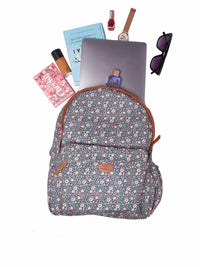 TEAL BY CHUMBAK Women Printed Light Weight Medium Back Pack