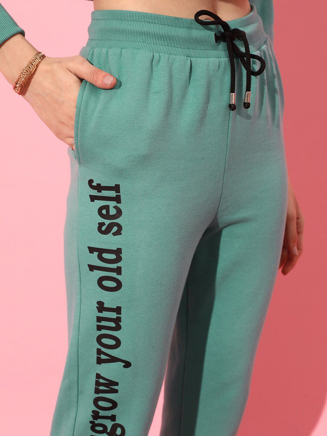 STREET 9 Women Slim Fit Low-Rise Pure Cotton Trousers