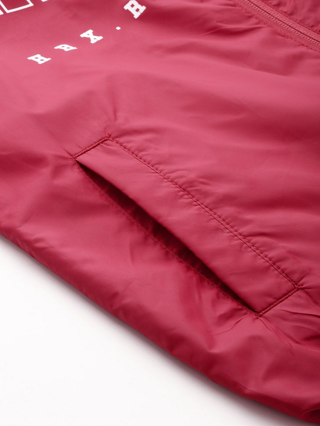 HRX by Hrithik Roshan Typography Printed Jacket