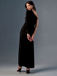 AND Puff Sleeve Maxi Dress