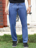 Thomas Scott Men Smart Baggy Fit Cotton Jeans