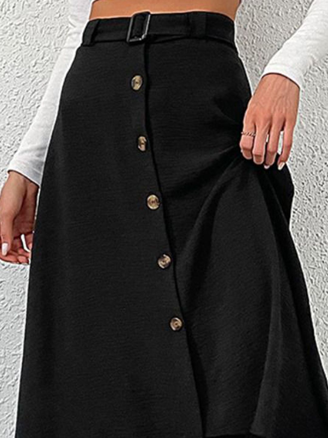 DressBerry High Rise Midi Skirt