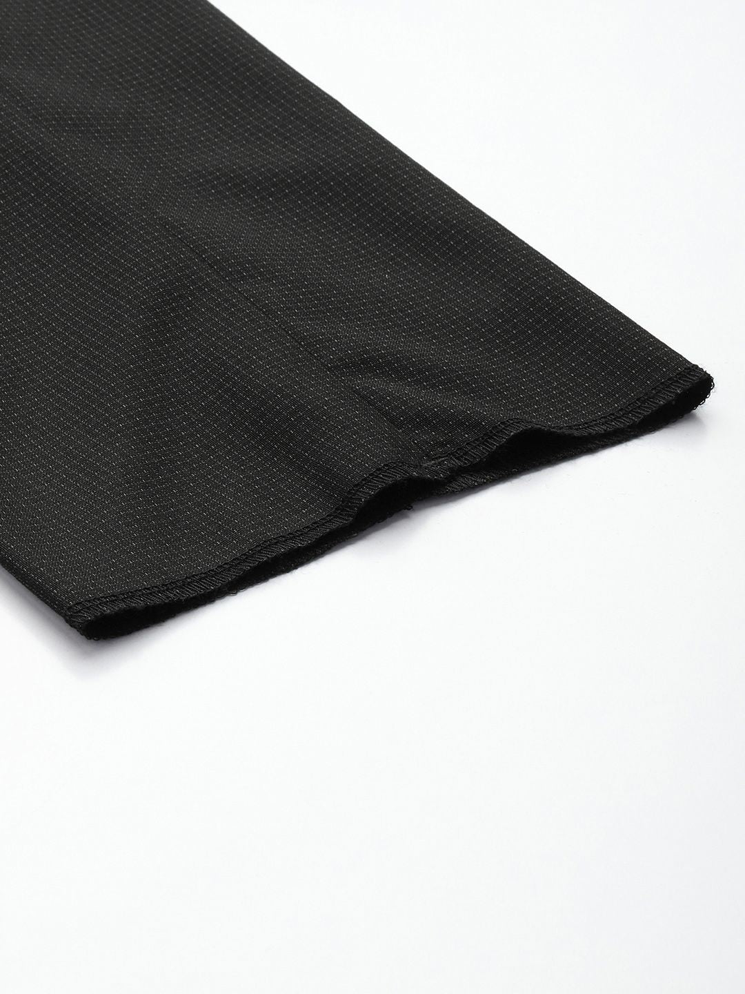 Raymond Men Checked Slim Fit Formal Trousers