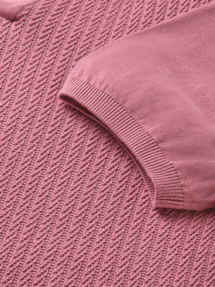 THE BEAR HOUSE Men Striped Regular Fit Cotton Polo Collar T-Shirt