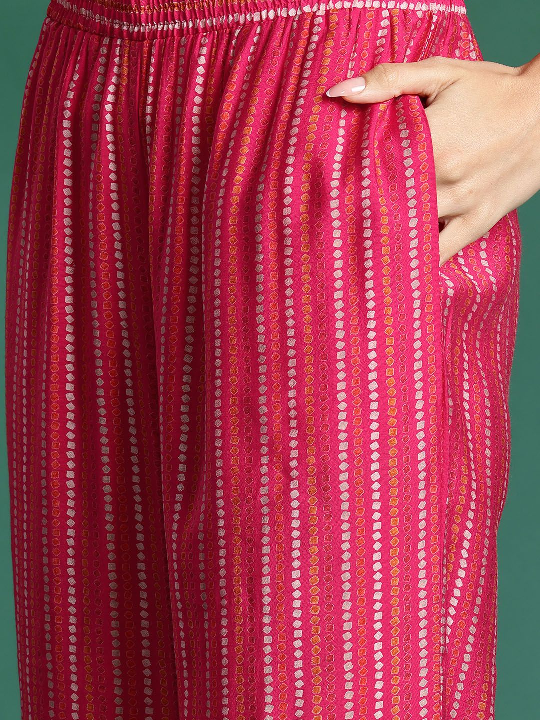 DressBerry Floral Printed Top With Trouser