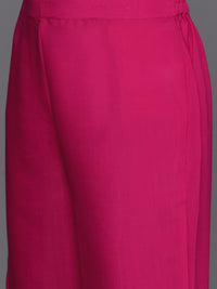 Indo Era Women Floral Yoke Design Regular Sequinned Kurta with Trousers & Dupatta