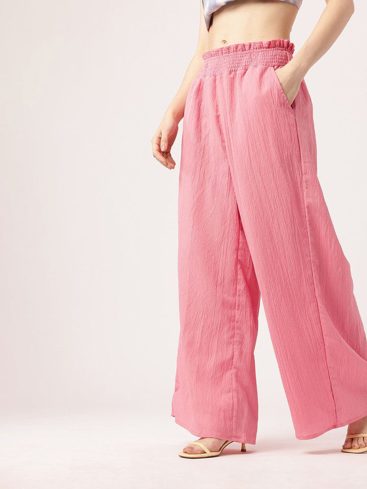 DressBerry Women Boss Bae Moves, Street-Smart Style Wide Leg Trousers