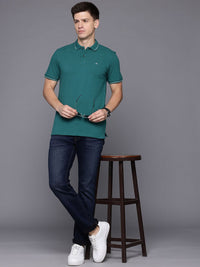 Raymond Men Polo Collar Pure Cotton T-shirt