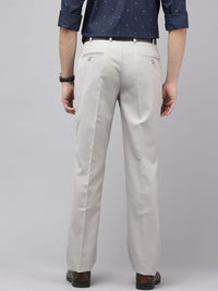 Park Avenue Men Textured Formal Trousers