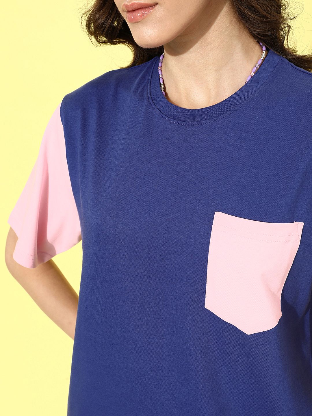 DILLINGER Women Solid Oversized T-shirt